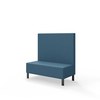 Snake siddemodul 120 med metalben, mellemhøj ryg sh 43