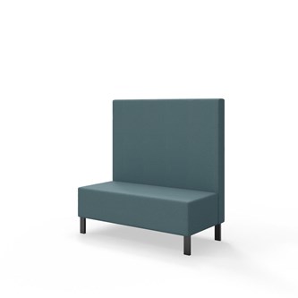 Snake siddemodul 120 med metalben, mellemhøj ryg sh 43