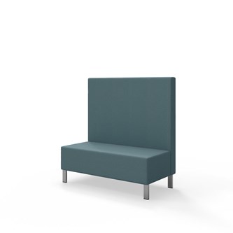 Snake siddemodul 120 med metalben, mellemhøj ryg sh 43