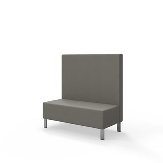 Snake siddemodul 120 med metalben, mellemhøj ryg sh 43