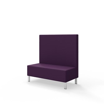 Snake siddemodul 120 med metalben, mellemhøj ryg sh 43