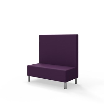 Snake siddemodul 120 med metalben, mellemhøj ryg sh 43