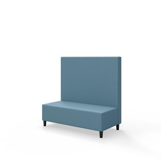 Snake siddemodul 120 med træben, mellemhøj ryg sh 37,5