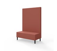 Snake siddemodul 120 med træben, høj ryg sh 43