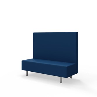 Snake siddemodul 150 med metalben, mellemhøj ryg sh 43