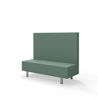 Snake siddemodul 150 med metalben, mellemhøj ryg sh 43