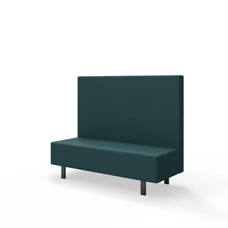 Snake siddemodul 150 med metalben, mellemhøj ryg sh 43