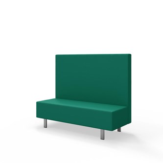 Snake siddemodul 150 med metalben, mellemhøj ryg sh 43