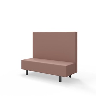 Snake siddemodul 150 med metalben, mellemhøj ryg sh 43