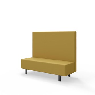 Snake siddemodul 150 med metalben, mellemhøj ryg sh 43