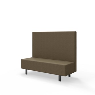 Snake siddemodul 150 med metalben, mellemhøj ryg sh 43