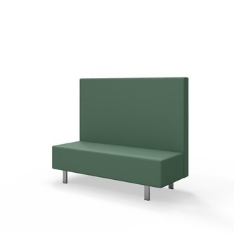 Snake siddemodul 150 med metalben, mellemhøj ryg sh 43