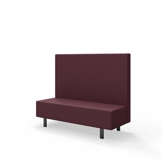 Snake siddemodul 150 med metalben, mellemhøj ryg sh 43