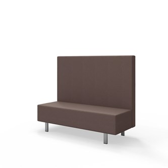 Snake siddemodul 150 med metalben, mellemhøj ryg sh 43