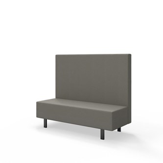 Snake siddemodul 150 med metalben, mellemhøj ryg sh 43