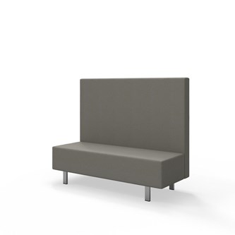 Snake siddemodul 150 med metalben, mellemhøj ryg sh 43