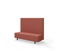 Snake siddemodul 150 med træben, mellemhøj ryg sh 37,5