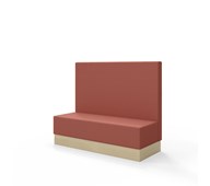 Snake siddemodul 150 med sokkel, mellemhøj ryg sh 43