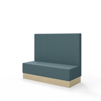 Snake siddemodul 150 med sokkel, mellemhøj ryg sh 43