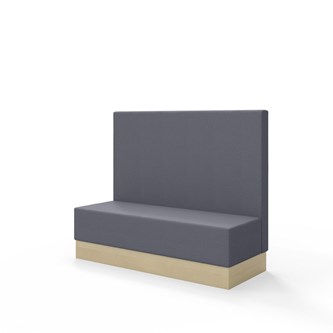 Snake siddemodul 150 med sokkel, mellemhøj ryg sh 43