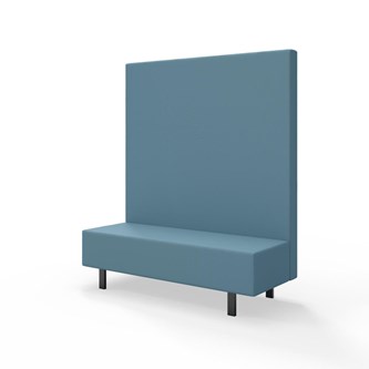 Snake siddemodul 150 med metalben, høj ryg sh 43