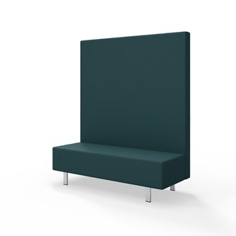 Snake siddemodul 150 med metalben, høj ryg sh 43