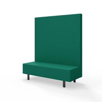 Snake siddemodul 150 med metalben, høj ryg sh 43