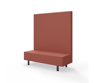 Snake siddemodul 150 med metalben, høj ryg sh 43