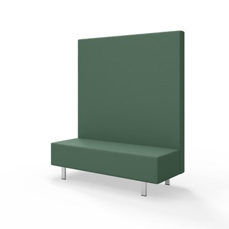 Snake siddemodul 150 med metalben, høj ryg sh 43