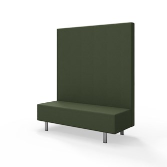 Snake siddemodul 150 med metalben, høj ryg sh 43