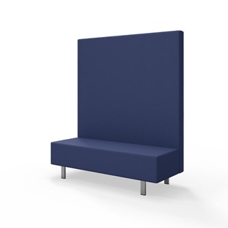 Snake siddemodul 150 med metalben, høj ryg sh 43