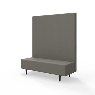 Snake siddemodul 150 med træben, høj ryg sh 43