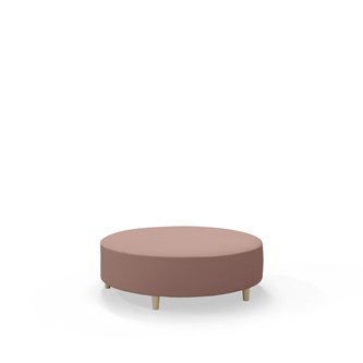 Snake siddemodul Ø120 cm med træben sh 37,5