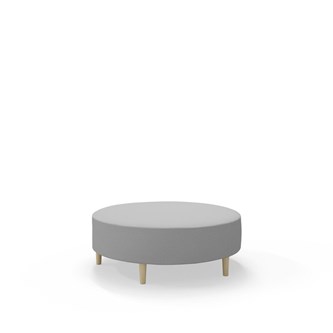 Snake siddemodul  Ø120 cm med træben sh  43 cm