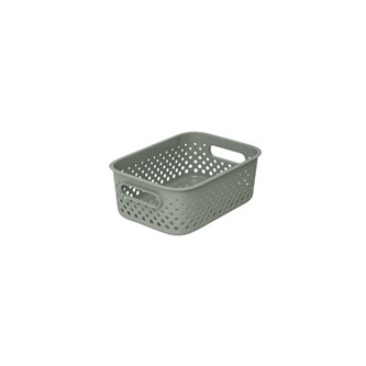 Opbevaringskurv i genanvendt plast lille