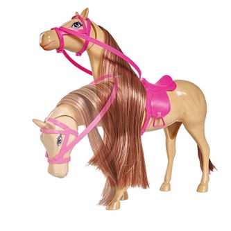 Steffi dukke rytter med hest