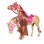 Steffi dukke rytter med hest
