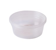 Plastbøtte med låg 8 stk.