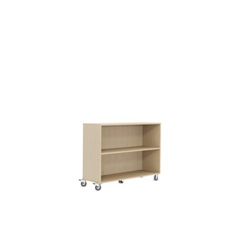 Kubus birk 1 hylde med bulletin board