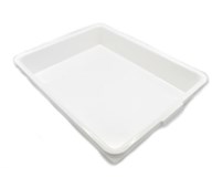 Plastbakke med høj kant 47x36x7,5 cm