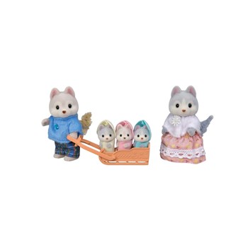 Sylvanian families huskyhund