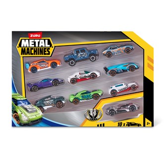 Metalbiler, 10-pak
