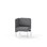 Adapt 60 lav ryg, sidepanel højre sh 45 cm