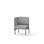 Adapt 60 lav ryg, sidepanel højre sh 45 cm