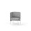 Adapt 60 lav ryg, sidepanel højre sh 45 cm