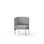Adapt 60 lav ryg, sidepanel højre sh 45 cm