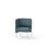Adapt 60 lav ryg, sidepanel højre sh 45 cm