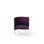 Adapt 60 lav ryg, sidepanel højre sh 45 cm