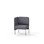 Adapt 60 lav ryg, sidepanel højre sh 45 cm