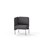 Adapt 60 lav ryg, sidepanel højre sh 45 cm